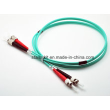 FC a FC Om3 / Om4 Modo multimodo Cable de conexión de fibra óptica